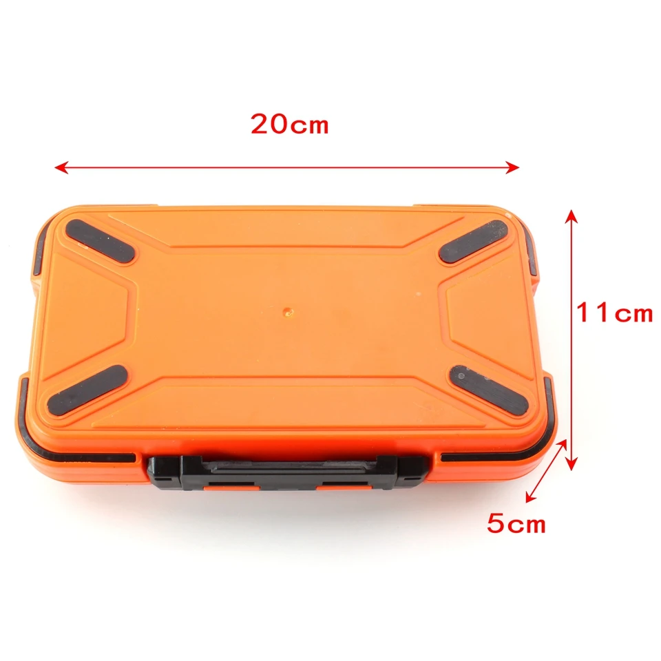 New 19cm*10cm*5cm Fishing Tackle Box most 30 Lattice Compartments Fish Lure Line Hook Fishing Tackle Fishing Accessories Box
