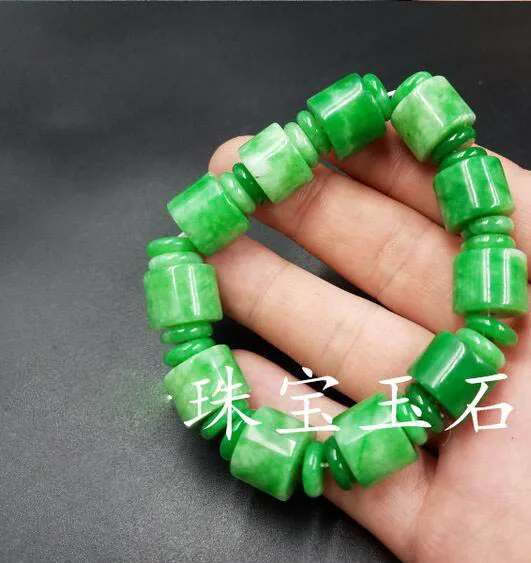 Бирманский нефрит больше видов зеленые нефритовые браслеты для мужчин и женщин