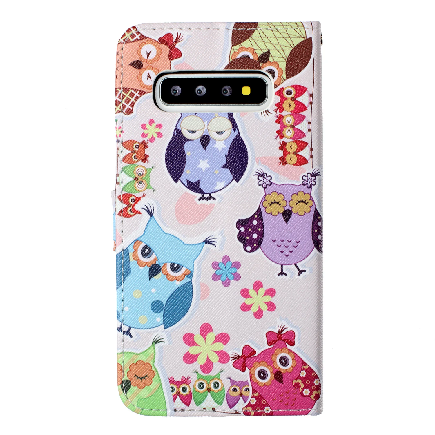 Кожаный чехол-книжка с откидной крышкой для samsung Galaxy S10 S10Plus S10Lite A7 A 750 M10 A10M20 M30 A30 A50 стиль книга милый цветной чехол