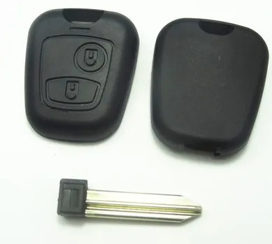 AUTEWODE корпус дистанционного ключа чехол для брелка подходит PEUGEOT 106 206 306 406 107 207 307 407
