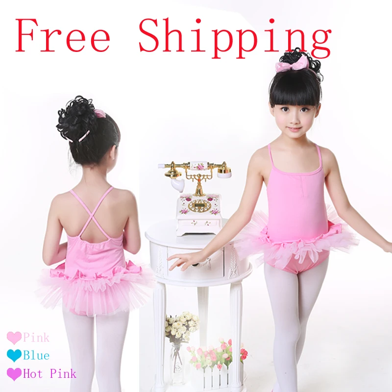 Большие скидки милая розовая кофта танцевальный Купальник для девочек детский