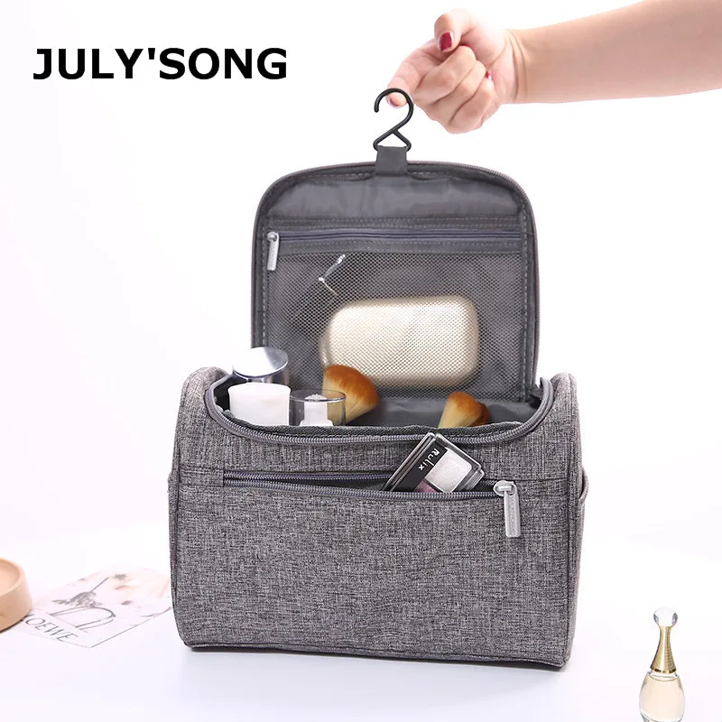 

JULY'S SONG корейский Портативный косметический мешок многофункциональный упаковка сумка-Органайзер черный Водонепроницаемый дорожная сумка ...