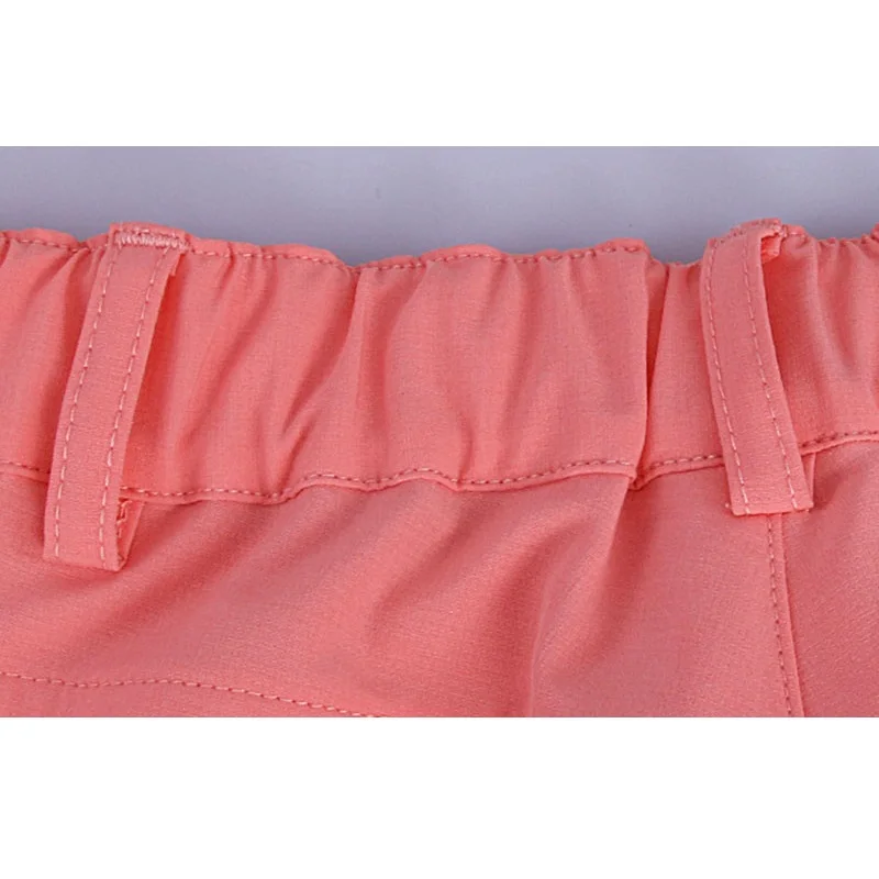 Pgm подлинные брюки для девочек подростков гольфа дышащие удобные летние