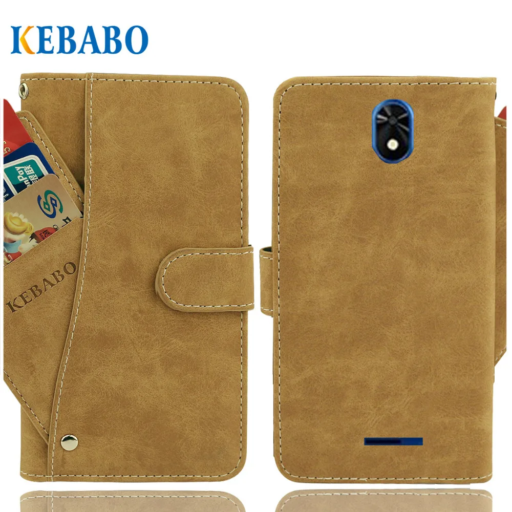 Кожаный кошелек TP Link Neffos C5 Plus чехол 5 34 дюйма винтажный кожаный s Защитные чехлы