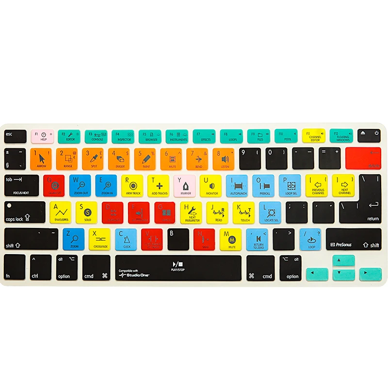 Защитная крышка для клавиатуры apple final cut pro защитная Macbook Air Pro Retina 13 15 17|keyboard cover