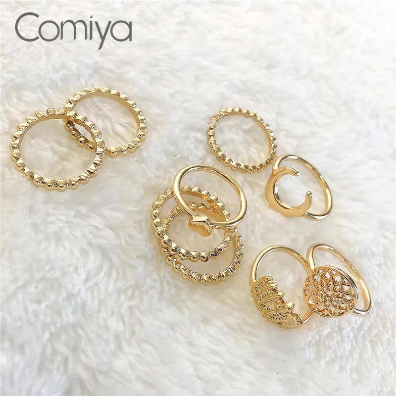 Comiya модные кольца OL женские аксессуары цинковый сплав панк стиль Anillos Para заявка