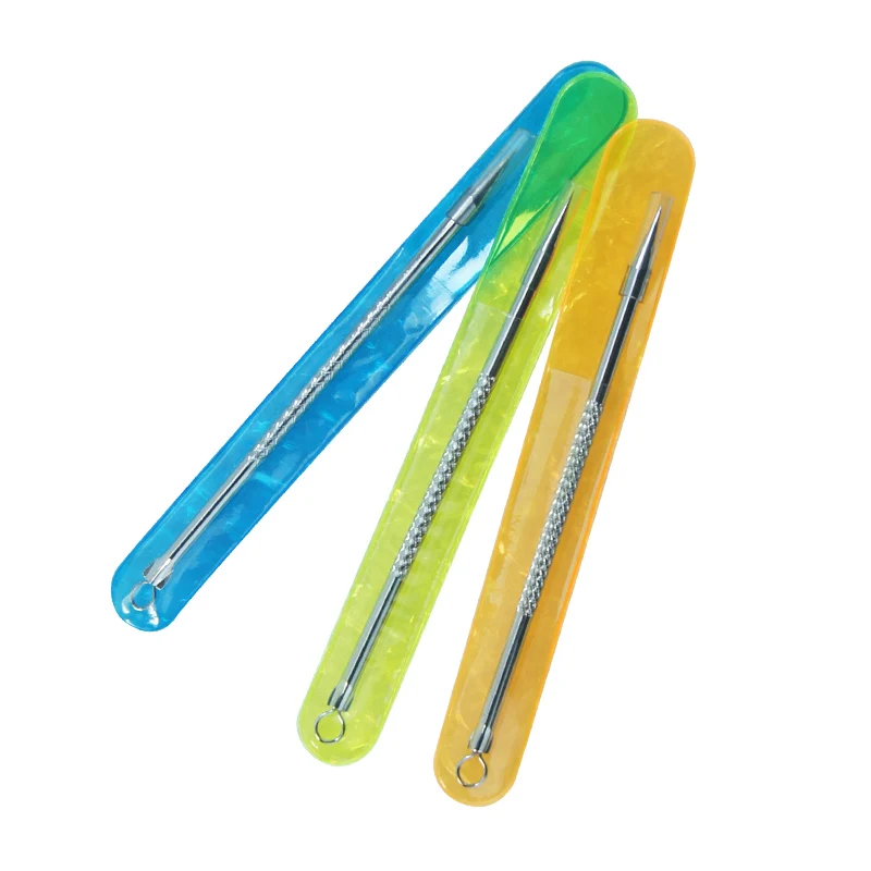 Ameizii чёрные точки пятно из нержавеющей стали прыщи Комедон акне игольчатые