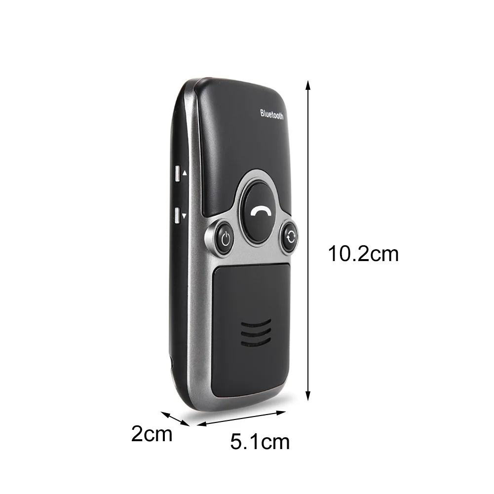 На солнечной энергии USB музыка автоматическая Bluetooth Hands Free Кнопка