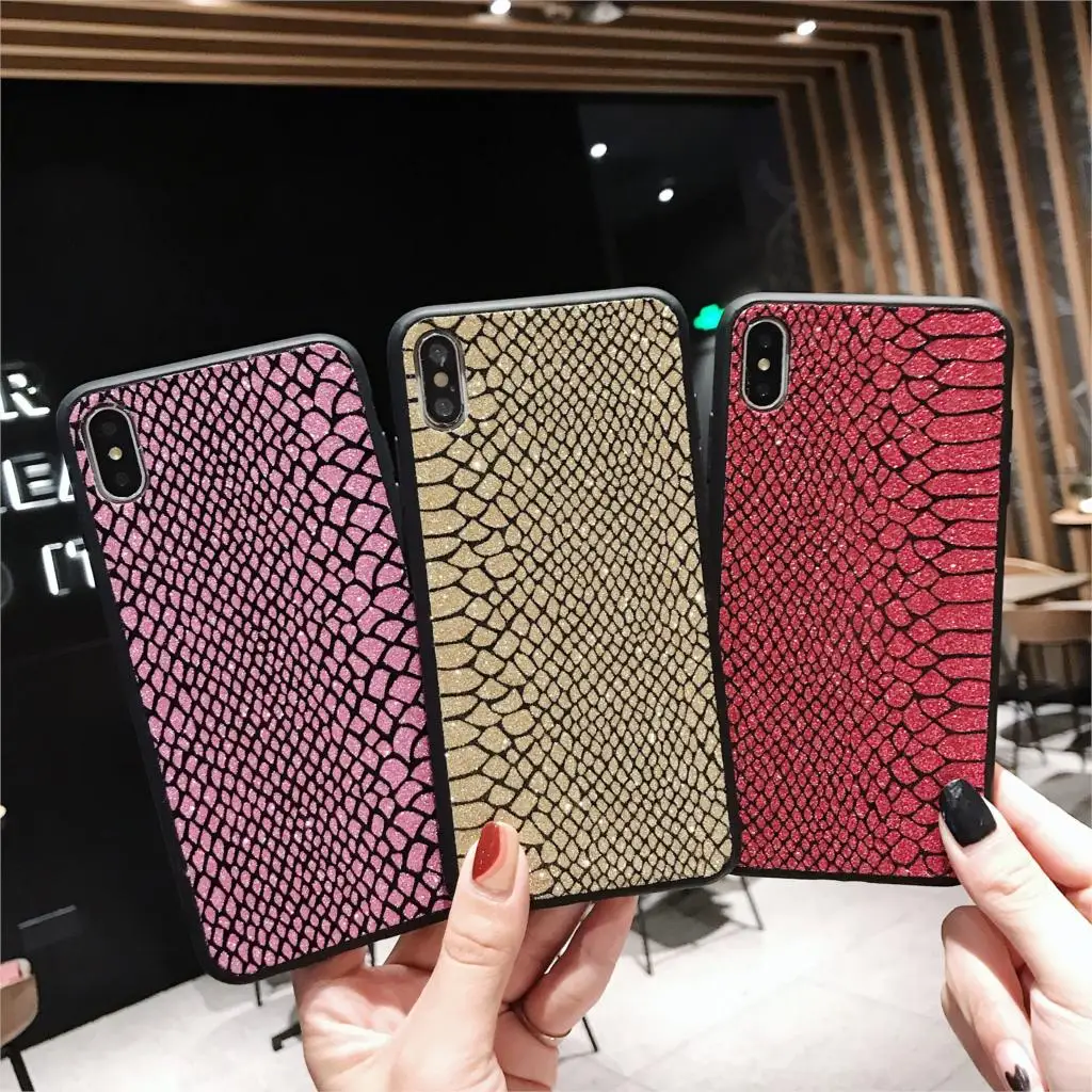 Luxury Snake Bling Case Redmi Note 7 For Xiaomi Mi 8 Lite 9 Cover Protective Fashion Housing |