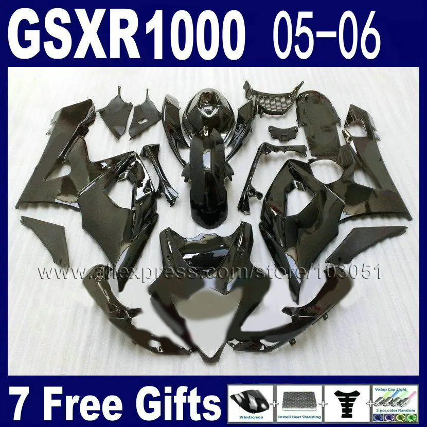 Литье под давлением от OEM обтекателя комплект для suzuki K5 GSXR 1000 2005 2006 наборы 05 06 все