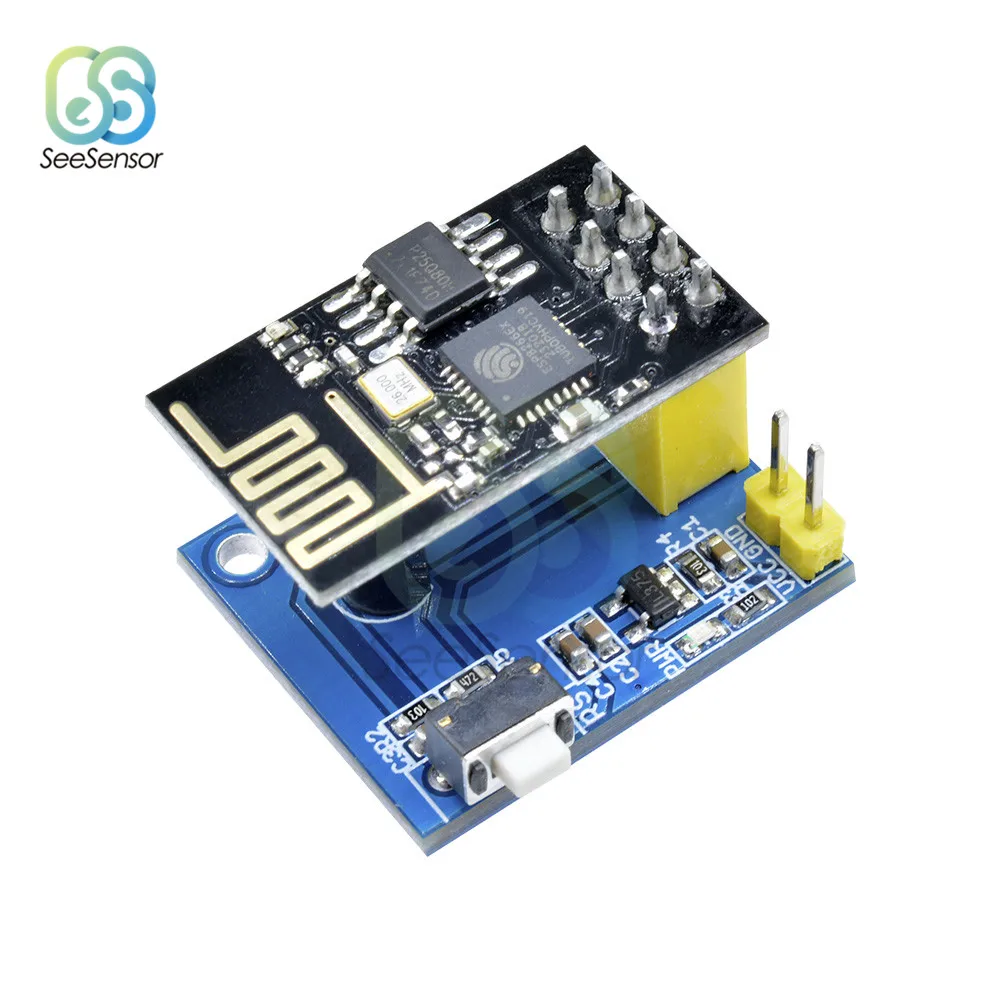 ESP8266 ESP01 DS18B20 модуль датчика температуры и влажности Esp8266 Wi Fi беспроводная плата