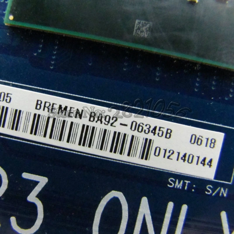 NOKOTION материнская плата для ноутбука Samsung с процессором DDR3 PM45 GT310M R530 ПК основная