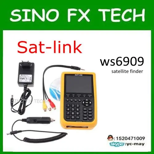 DVB S T комбинированный sat link WS6909 цифровой спутниковый искатель метр Satlink WS 6909|satlink