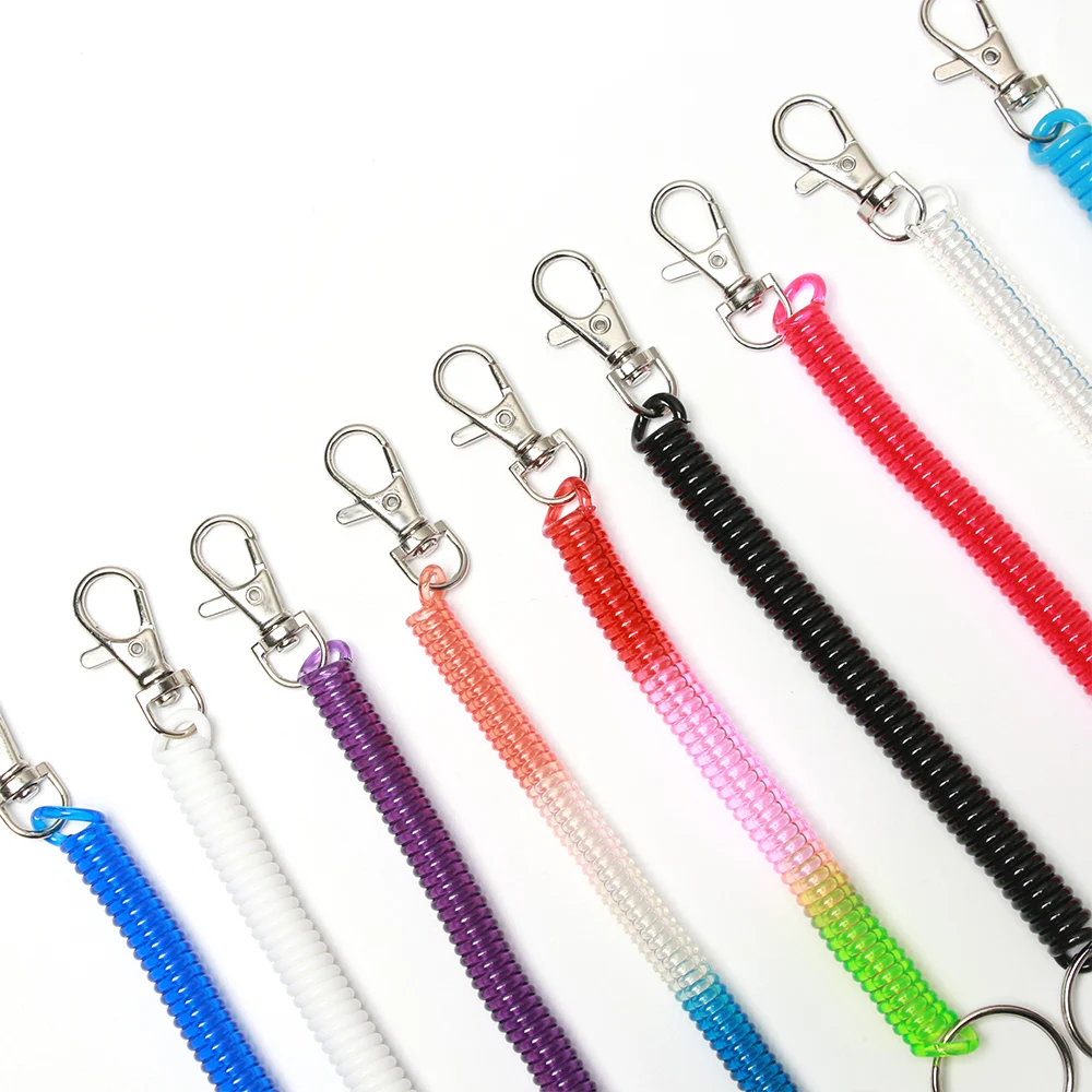 2 шт. выдвижная пластиковая тактическая пружинная веревка для телефона