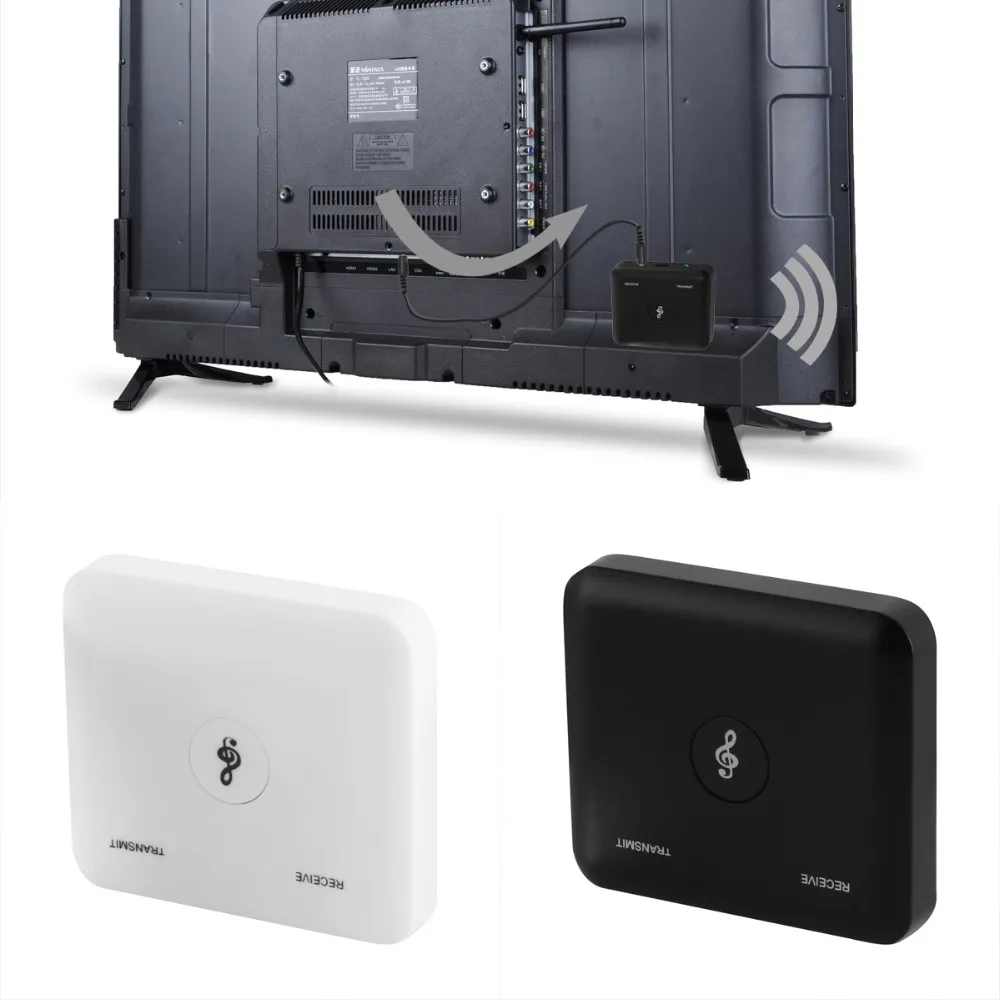 Zuczug Bluetooth 4 2 Музыка приемник передатчик в 1 аудио адаптер 3 5 мм Jack Car Kit