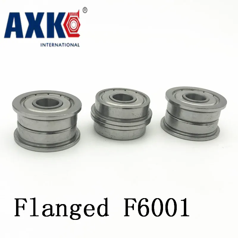 Фланцевый подшипник Axk F6001zz фланцевый 12x28x8 мм фонарь F6001 Z Abec 1|bearing bearing|bearing 10bearing ball