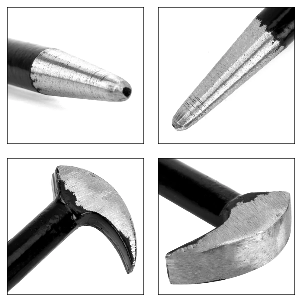 DIYWORK сельскохозяйственный двигатель мастерская круглый стержень лом гвоздь Съемник сталь Rooled пятки бар Прай бар ломы 40 см длина