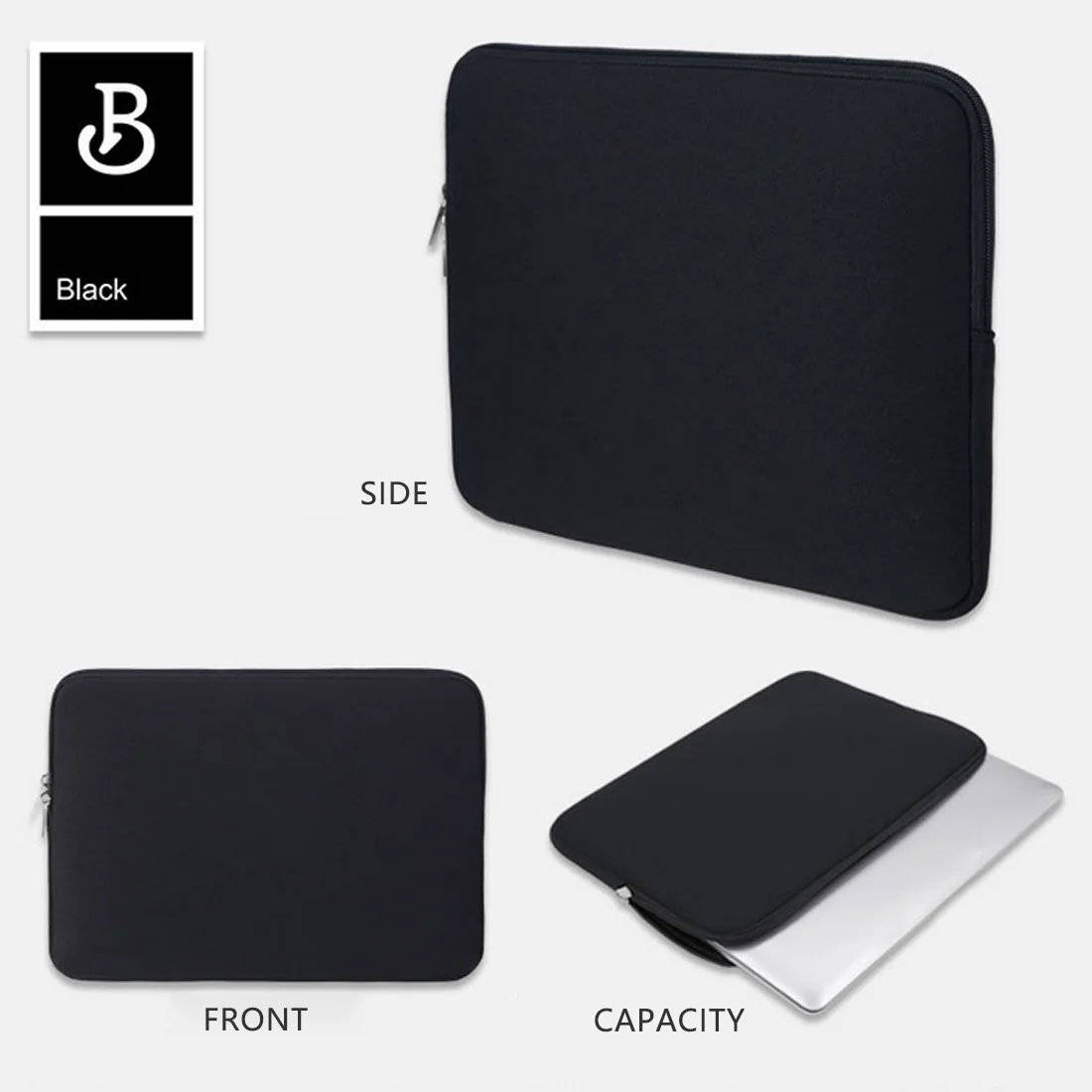 Чехол Neoprene Water Repellent Sleeve для ноутбуков Asus Acer HP Lenovo 11 13.3 14 15.6 дюймов и Macbook Air 13/Pro 13 15 дюймов.