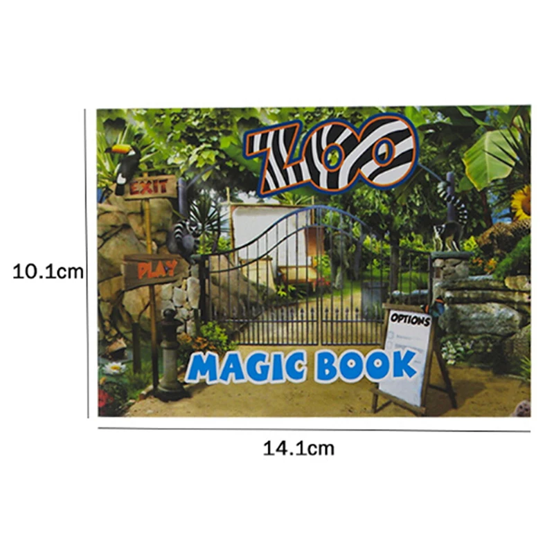 Ожерелье из серии Волшебная книга с кулоном школьный квадратный подарок