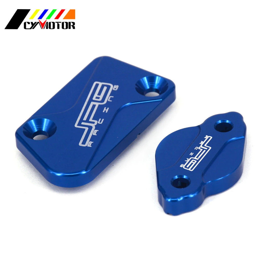 

CNC Front & Rear Brake Fluid Reservoir Cover Cap For YAMAHA YZ 125 250 250F 426F 125X 250X 250FX 450FX WR 250F 450F Motorcycle