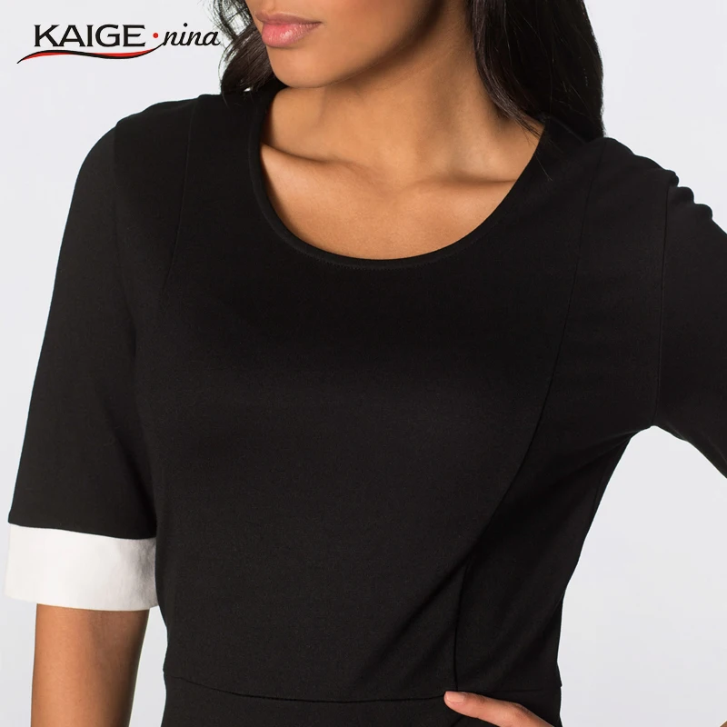 2017 Горячая Продажа Женской Одежды Высокого Качества Круглый шею Сращивание Harajuku