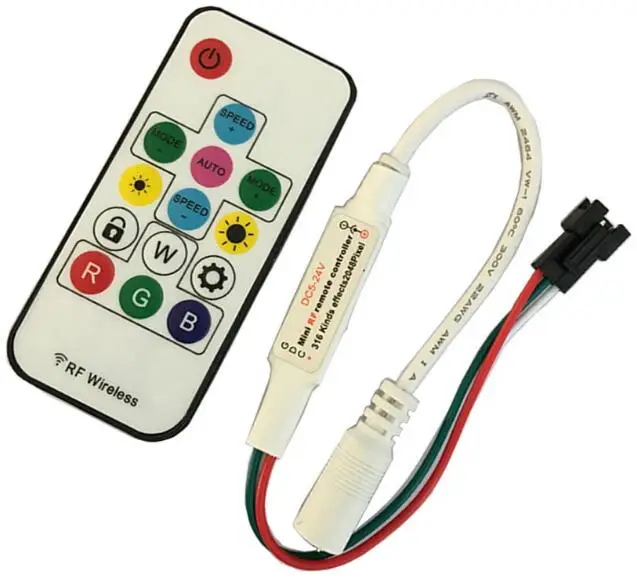 SP103E DC12V WS2811/WS2812B/UCS1903/TM1804 светодиодный контроллер пикселей Может управлять до 2450