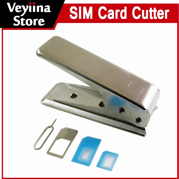 Normal Micro SIM to Nano Card Cutter cutters for ipone iPhone 5 5S card Adapter Eject Pin cortador de chip Wholesale | Мобильные