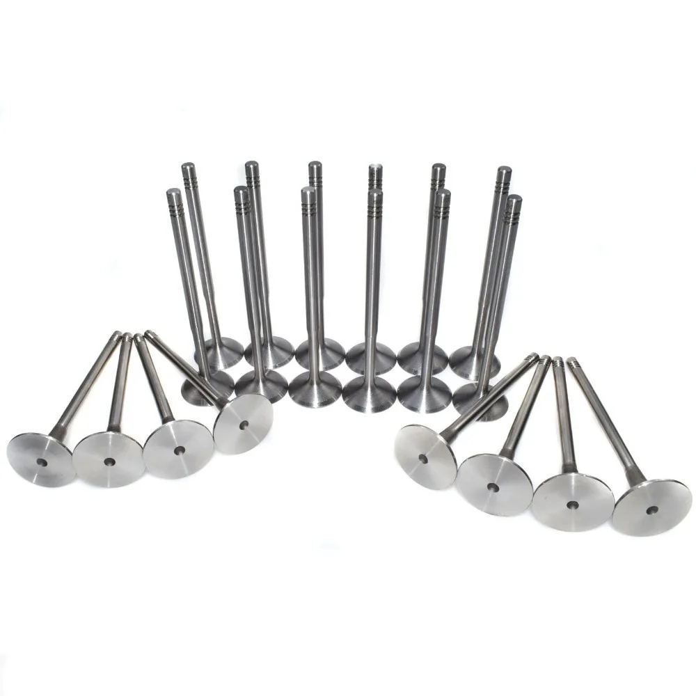 Впускной Выпускной клапан двигателя для VW JETTA BORA GOLF GTI MK4 BEETLE PASSAT B5 SHARAN AUDI A3 S3 A6 TT