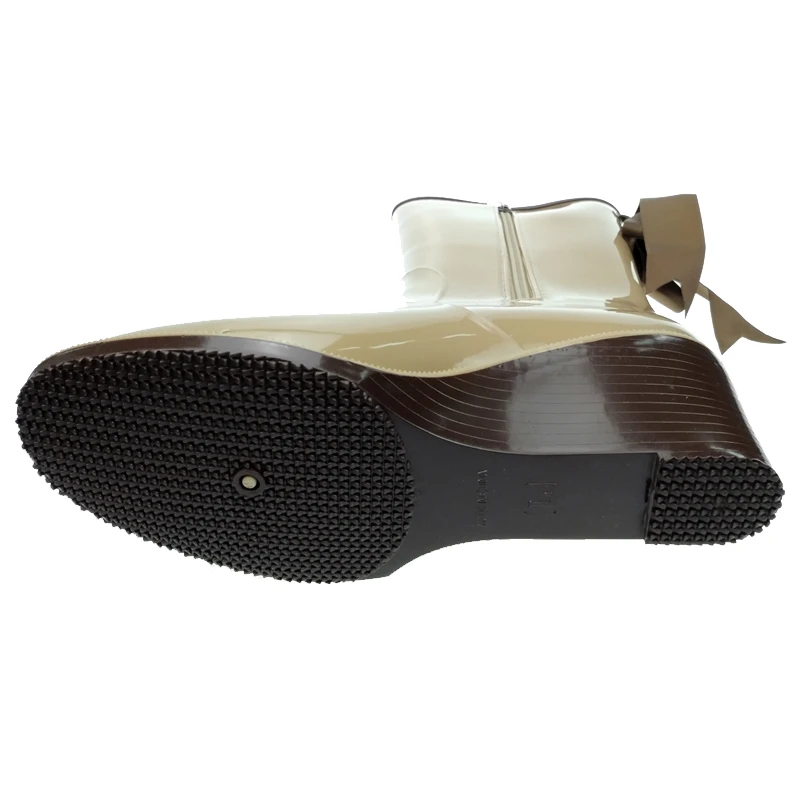 Новое поступление модные женские резиновые сапоги 4 стиля до середины икры обувь