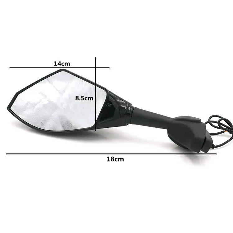 Зеркало заднего вида со встроенным поворотным сигналом для мотоциклов Honda CBR1000RR