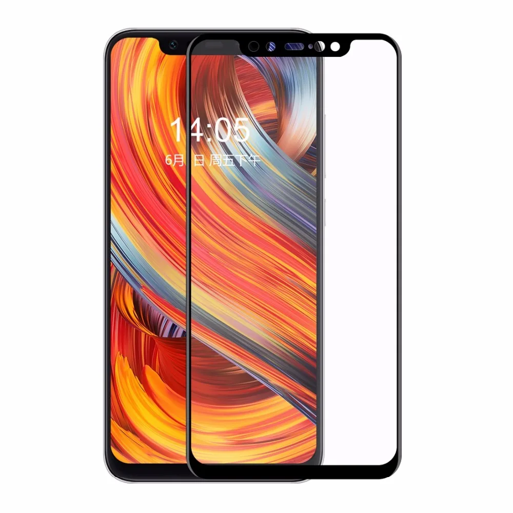 

0.26mm 9H 6D Curved Full Screen Tempered Glass Film for Xiaomi Mi 8