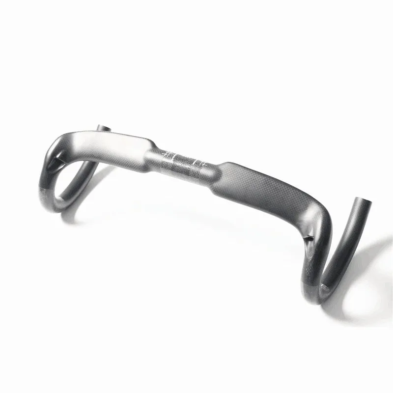 

No Logo 3K Carbon Fiber Bike Bent Handlebar 31.8mm Bicycle Handlebar Road Bike Ultralight Bend Bar 400/420/440mm Road Handlebar