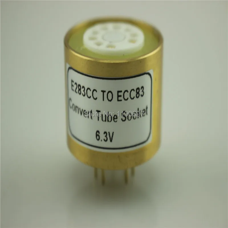 1 шт. адаптер E283CC (сверху) 12AX7 12AU7 12AT7 ECC83 (6 3 В) (снизу)|tube diy|vacuum tubeaudio vacuum tube |