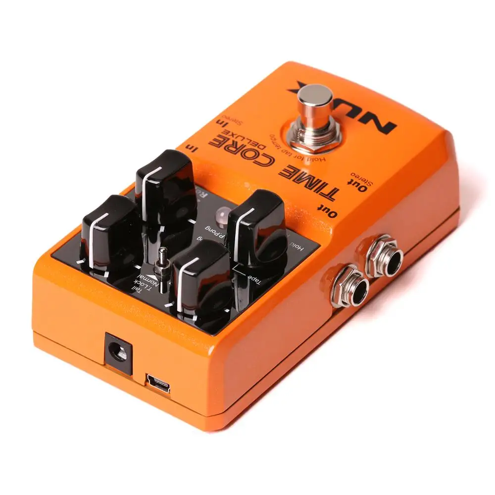 Педаль для электрогитары NUX Time Core Deluxe Stompbox педаль цифровых эффектов с 7 типами