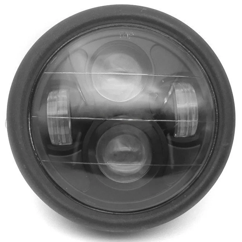 JX LCLYL 6 5 &quotматовый черный мотоцикл светодиодный фар Hi/короче спереди и длиннее