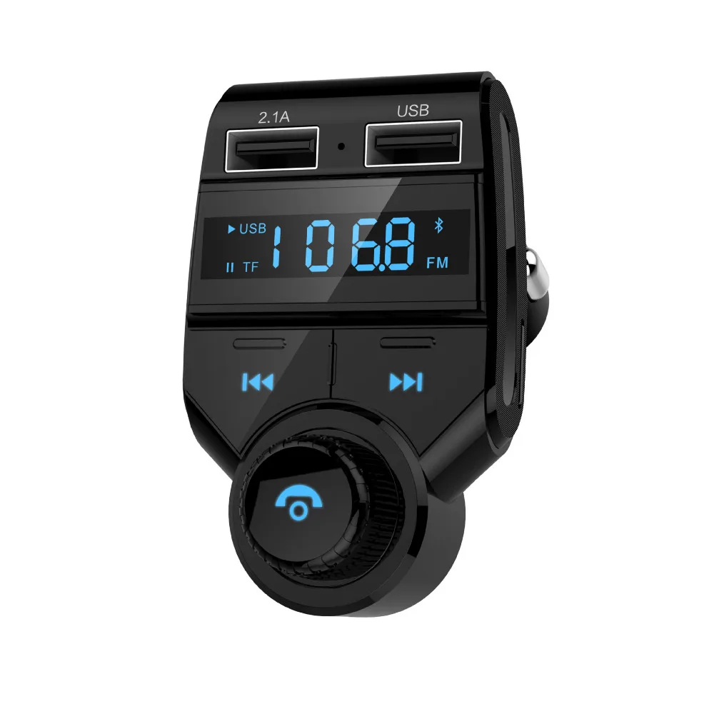 Lcd беспроводной Bluetooth автомобильный комплект fm-передатчик радио плеер громкой