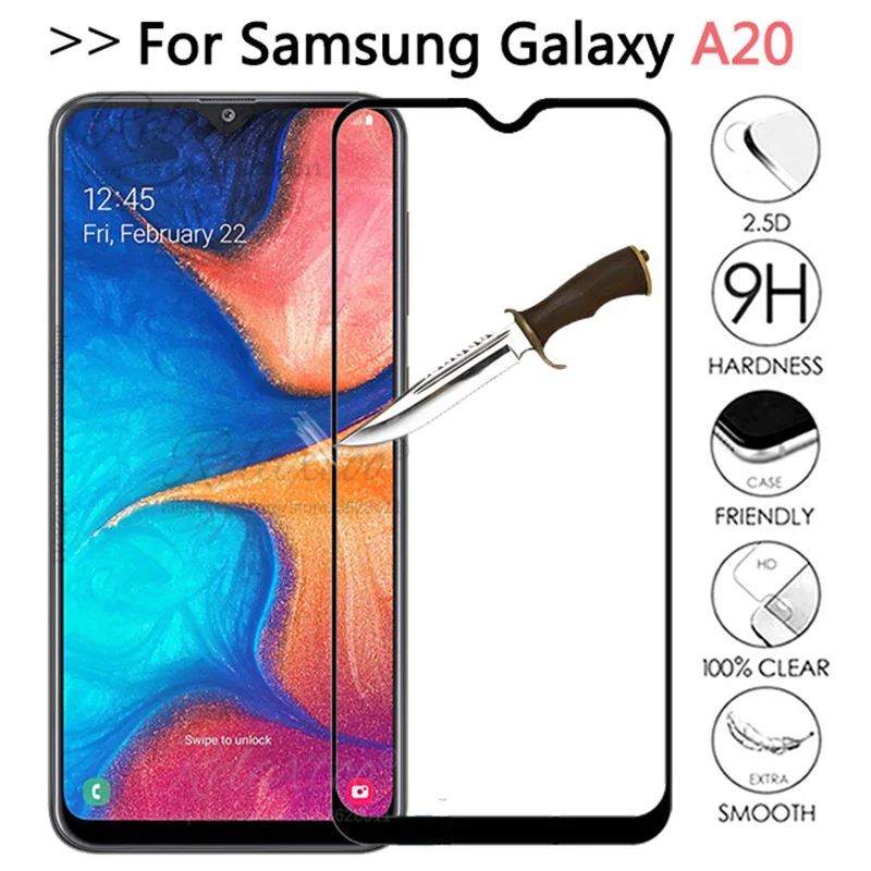 Защитный Стекло на стене для Samsung galaxу y A20 A205F экранный протектор из закаленного A20E