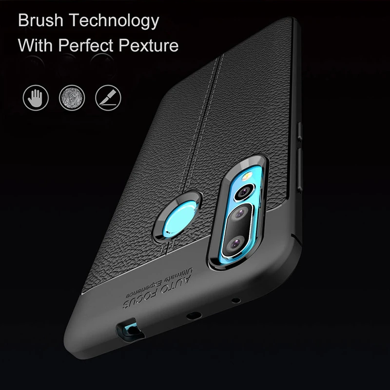 Toraise For Honor 10i Case Silicone Leather Soft TPU Phone On Huawei Honor10i Cover Full Protection Shell Bumper |