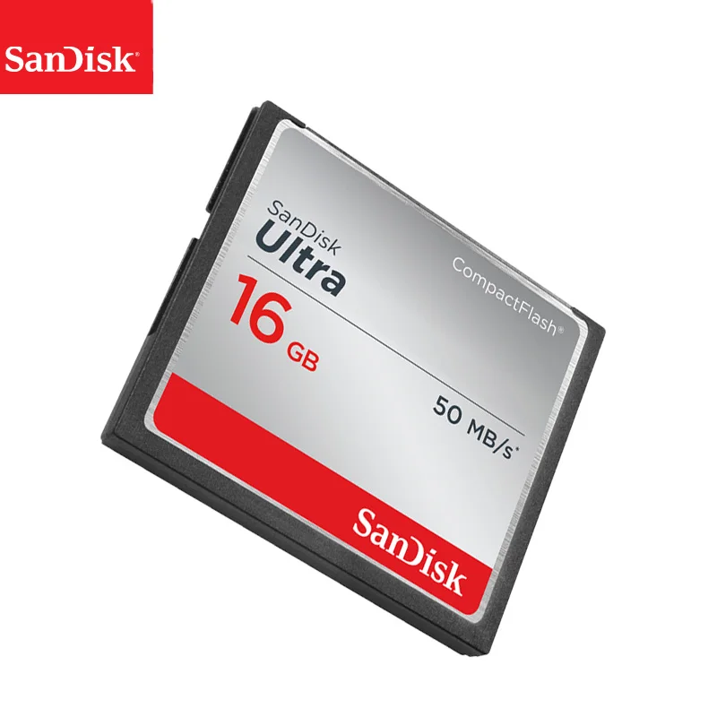 100% оригинальная карта памяти Sandisk CF 16 Гб компактная флеш-карта UItra 333X