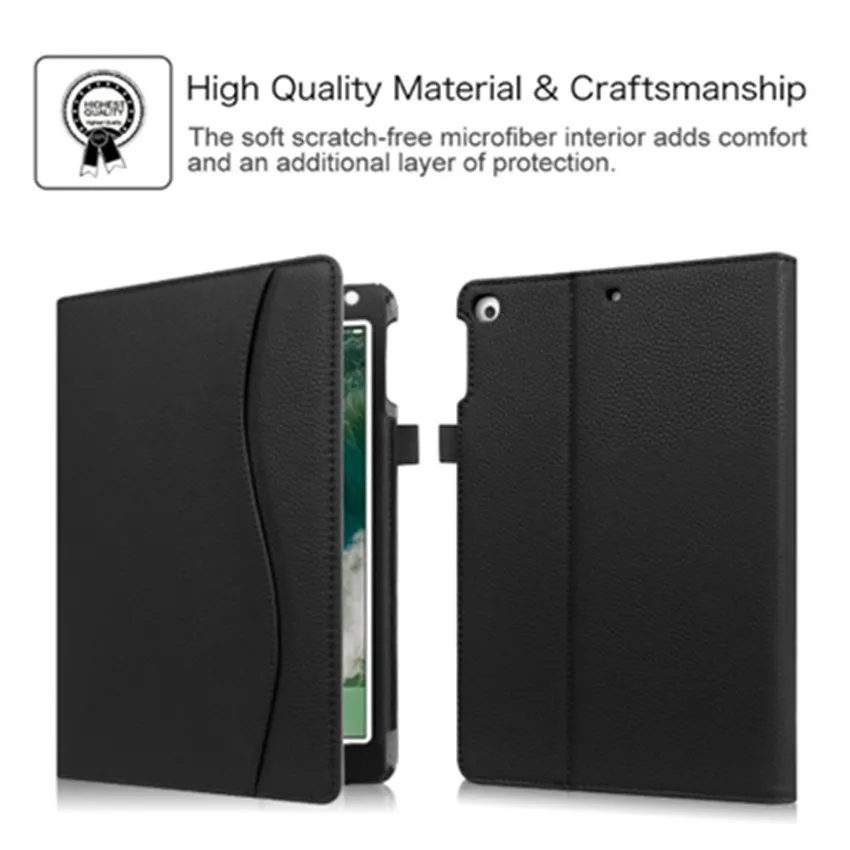 Премиум PU кожаный чехол для iPad 6-го поколения Air 1 2/iPad 9 7 2017 2018 + отделение карт |