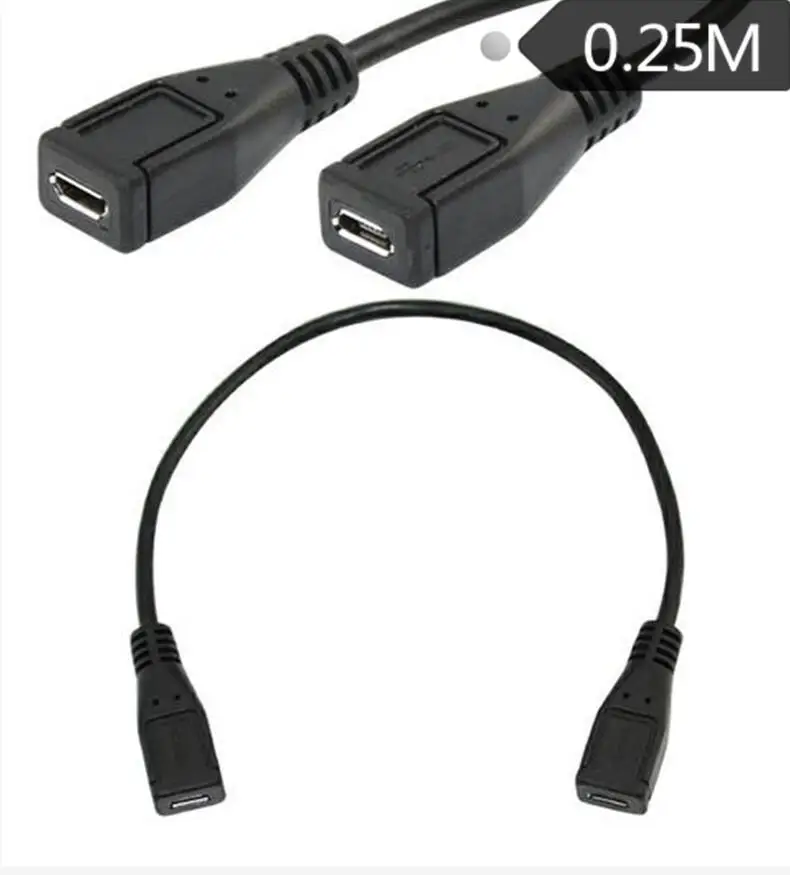 Micro USB B 5Pin F для адаптер кабель 0.25 м | Компьютеры и офис