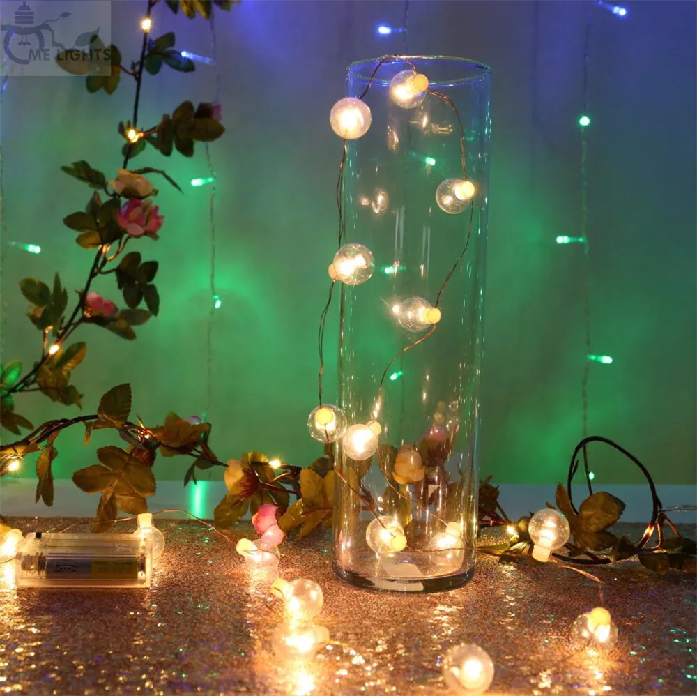 Гирлянда с цветами и листьями 10 м|led fairy string lights|fairy lightsstring lights |