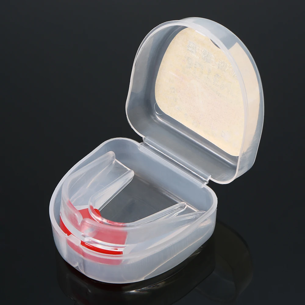 Футбол двойной брекеты мундгард взрослых Спорт Рот гвардии для футбольного