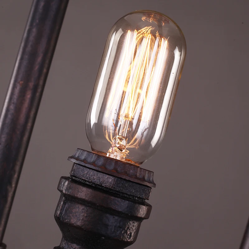 

IWHD American Iron Lampara Vintage Hanging Lamp LED Loft Style Rertro Industrial Lighting Fixtures Lampen Single Head Luminaire