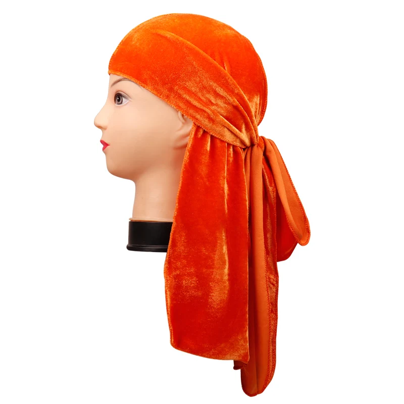 11 Аксессуары для волос Camo Durag банданы головные уборы для женщин и мужчин длинный хвост пиратская шляпа волны ДУ Бандана тюрбан защитный колпачок - Цвет: 11