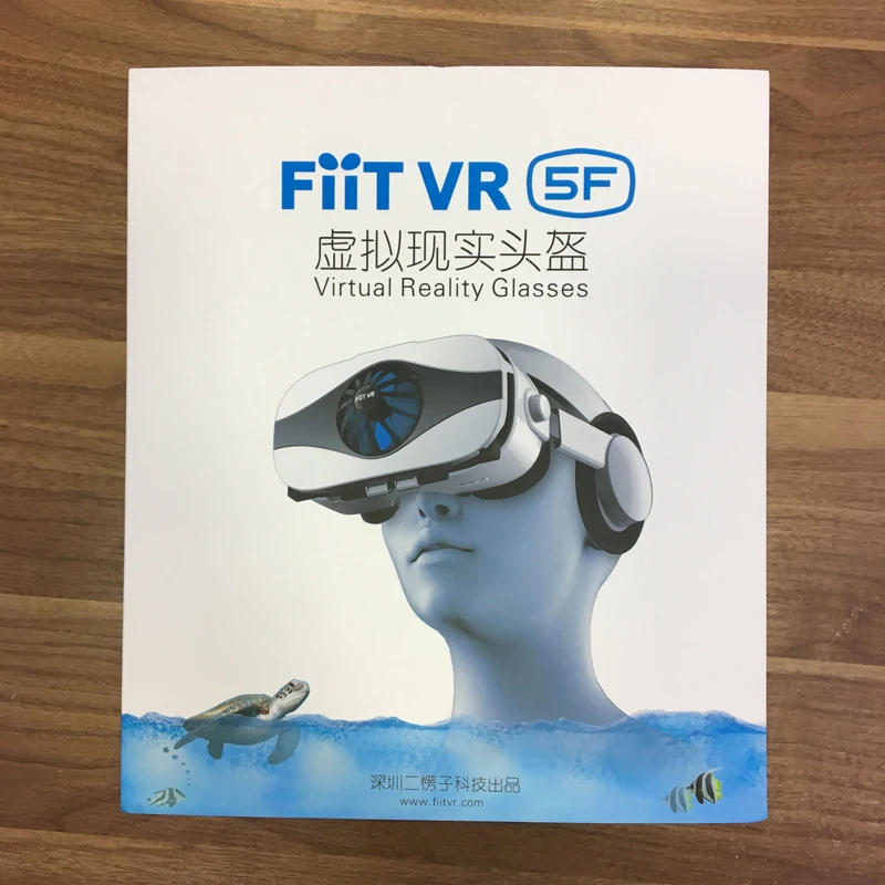 Fiit 5F шлем 3D очки виртуальной реальности Гарнитура для iPhone Android смартфон очки линзы Lunette 3 D