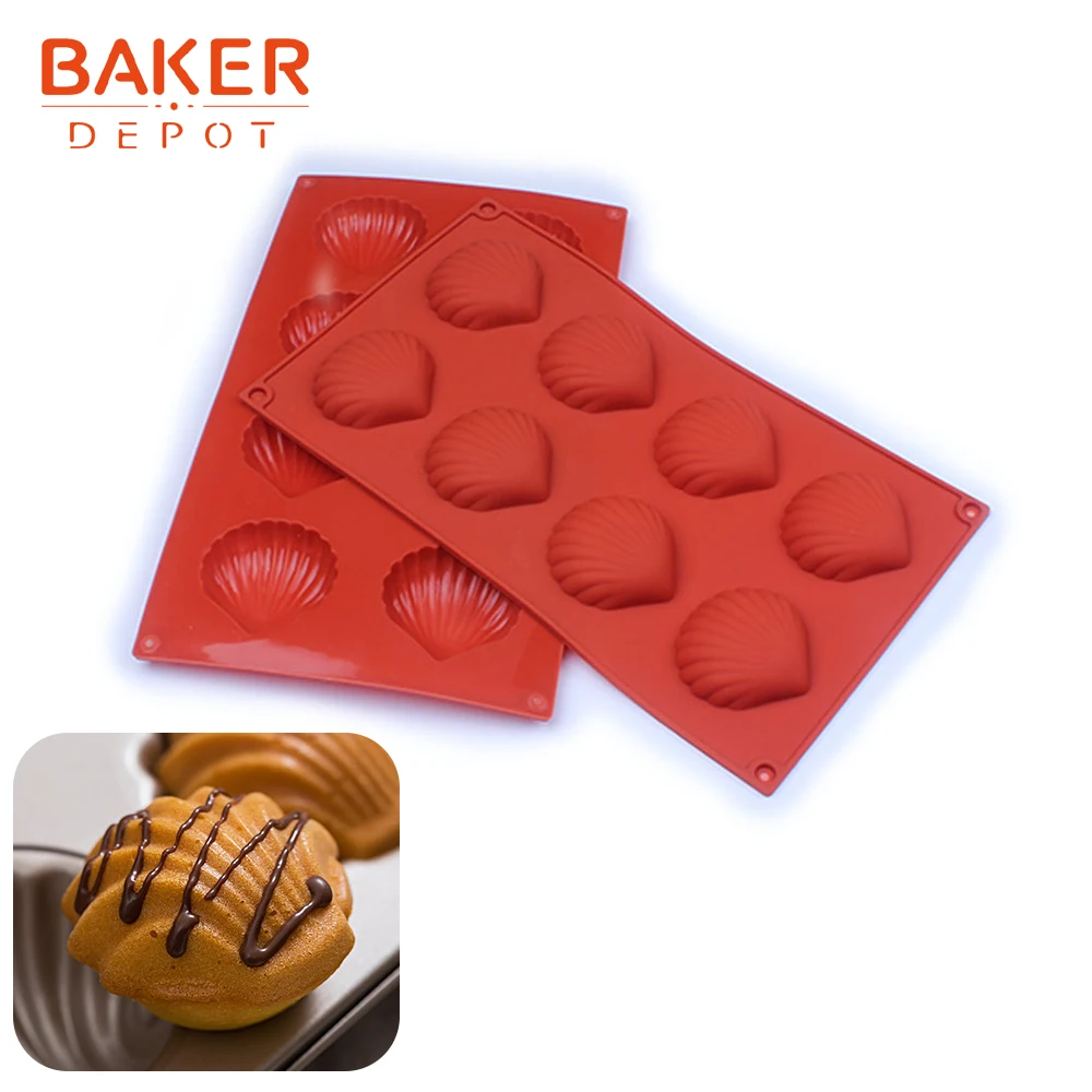 BAKER DEPOT madeline форма для торта силиконовая печенья хлеба кондитерских изделий