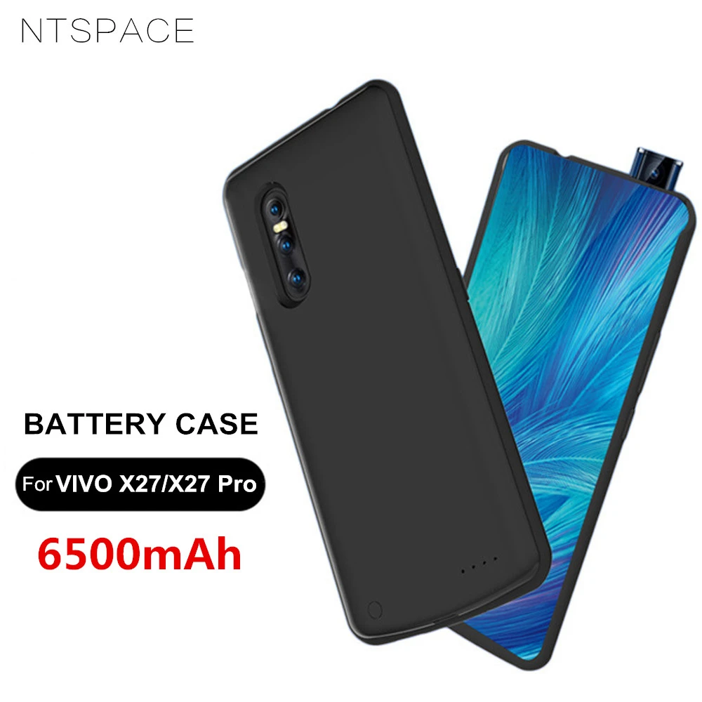 

Power Bank Charging Cover Case for VIVO X27 Pro Battery Charger Cases 6500mAh Portable Powerbank Case for VIVO X27 Battery Case