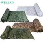 WELEAD усиленная камуфляжная сетка 3x3 3x2, скрывающая сетка, белый солнцезащитный навес, военная камуфляжная паруса, тени для сада, беседки, тент, вуаль