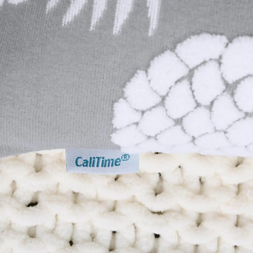 CaliTime упаковка из 2 супермягких наволочек для дивана кровати постельных